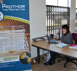Inside the Izazi Pest Control office