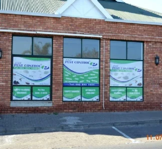 The Izazi Pest Control shopfront in Middelburg